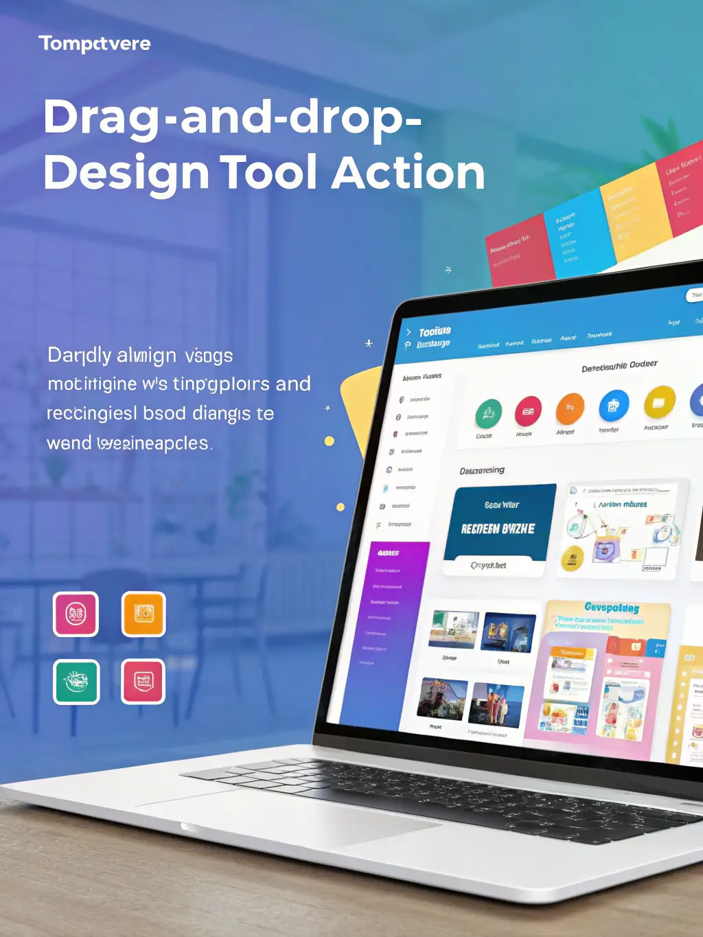 A screenshot of the byDORO design tool interface, showcasing its drag-and-drop functionality with various apparel templates visible. The interface is clean and intuitive, with clear icons and a prominent 'Customize' button.